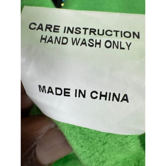 QUEEN OF SPARKLES Green and Black sweater dress size Small - Picture 10 of 10